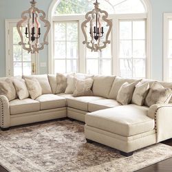 Ashley furniture Luxora 4 Piece Section With Chaise