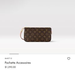 Pink Louis Vuitton Monogram Giant By The Pool Multi Pochette Accessories  Brume for Sale in Fresno, CA - OfferUp