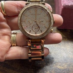 Michael Kors diamond watch