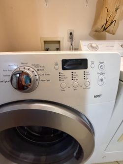 Washer and dryer.