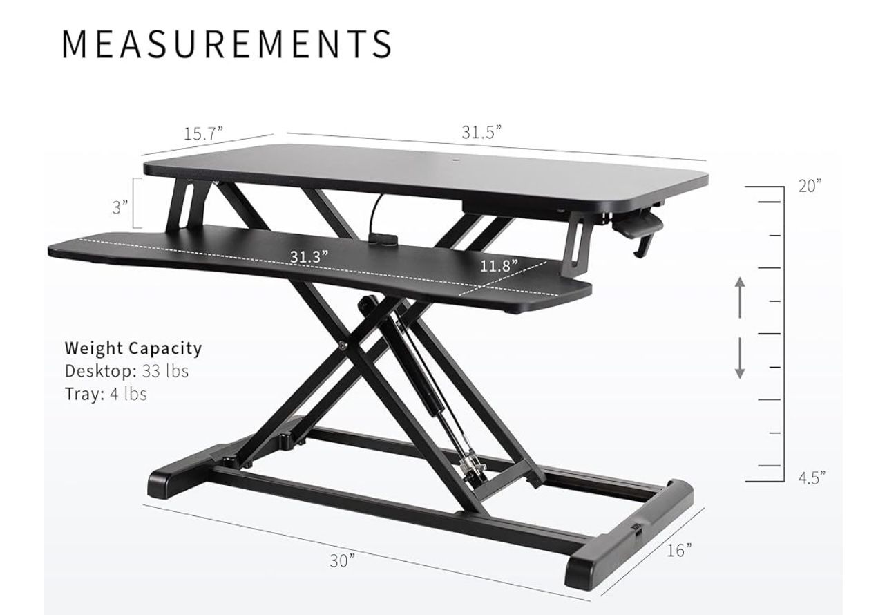 Standing Desk Converter