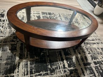 Coffee table and 2 end tables