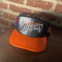 Vintage Leather Snapback NFL