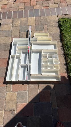 Small drawer organizers.