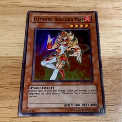 Yugioh Card- Elemental Hero Lady Heat
