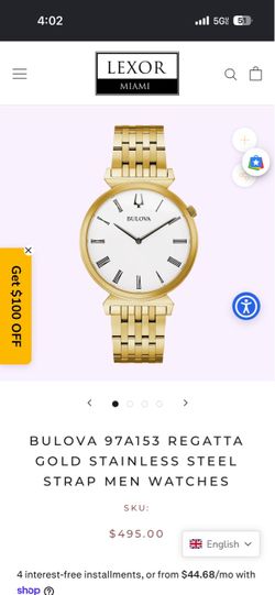 BULOVA 97A153 REGATTA