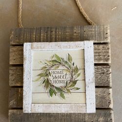 Home Sweet Home Plaque New