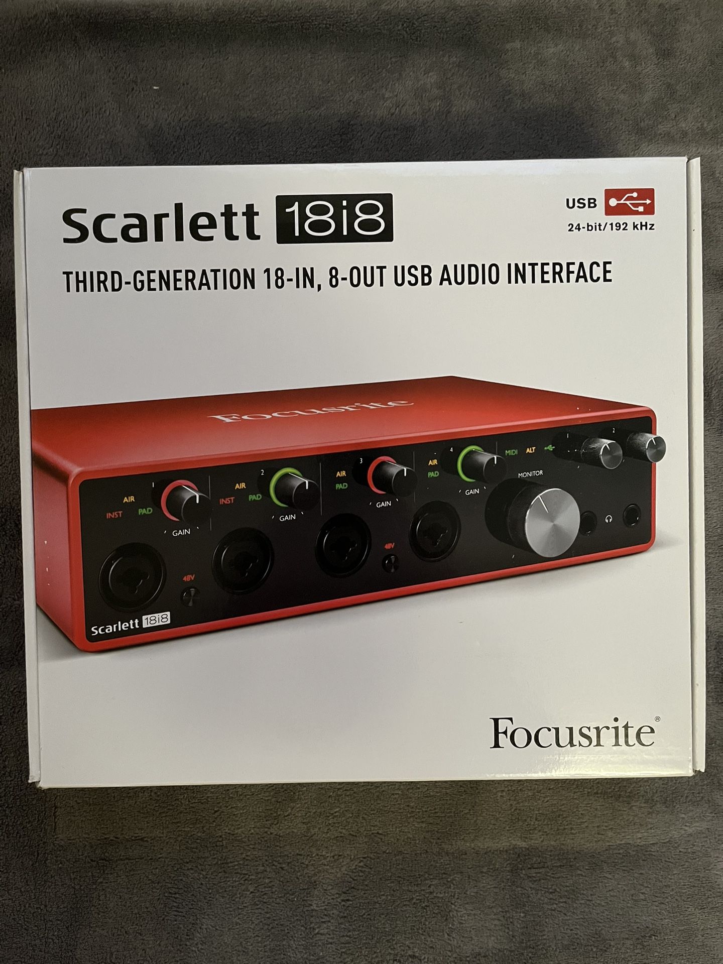 Focusrite Scarlett 18i8 3rd Generation 