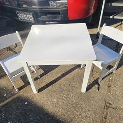 Price Is Firm. Very Cute Children's Table And Chairs