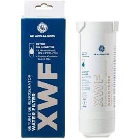 GE XWF Refrigerator Water Filter | Certified to Reduce Lead, Sulfer, and 50+ Other Impurities | Replace Every 6 Months for Best Results