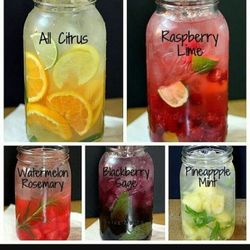 Infused Waters & Detox Lemonades!