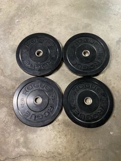 Rogue 70 lbs HG 2.0 Bumper Weight Plates set - Olympic 2” Weights