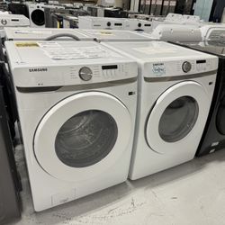 New Washer Dryer Set 1 Year Warranty 