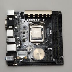 Intel i5-4690k 3.50GHz Quad Core 4 Thread CPU w ASUS Z97i-Plus MOBO 8GB DDR3 RAM