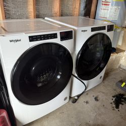 Front Load Whip Washer/dryer 