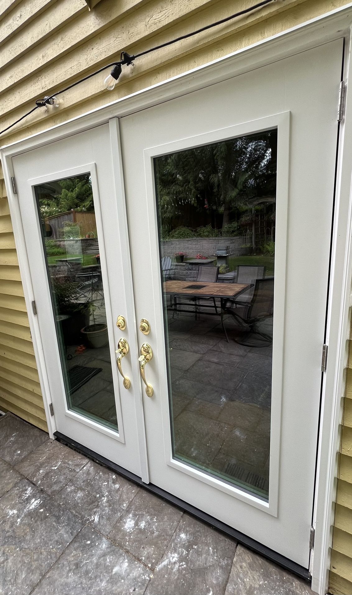 Provia French door 73 1/2H x 83 1/2 W