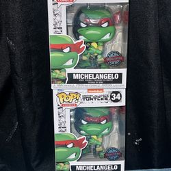 Michelangelo Funko Pop New $15 Each 