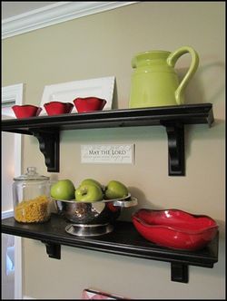 Ballard Design Decorate Black Shelf set of 2