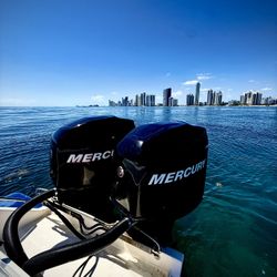 (2) 2007 225 Mercury Optimax Engines 