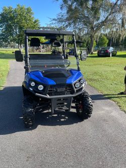 Gas golf cart