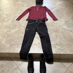 Full Girls Equestrian Outfit