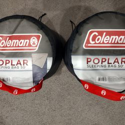 Coleman Poplar Sleeping Bags 50 Degree