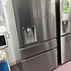 LG Open Box 36” French Door Refrigerator Free Delivery With 1 Year Warranty 