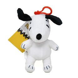 Snoopy 6-Inch Plush Clip-On Keychain