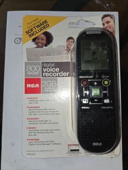 RCA digital voice recorder