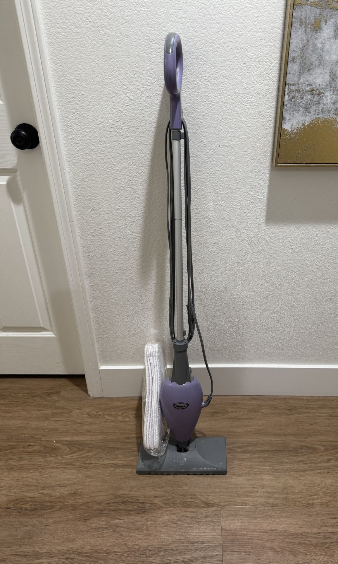 Shark Steam Mop w/ 6 New Washable Reusable Pads Covers Fast Drying Sanitizing