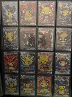 FAN ART custom Pikachu cards