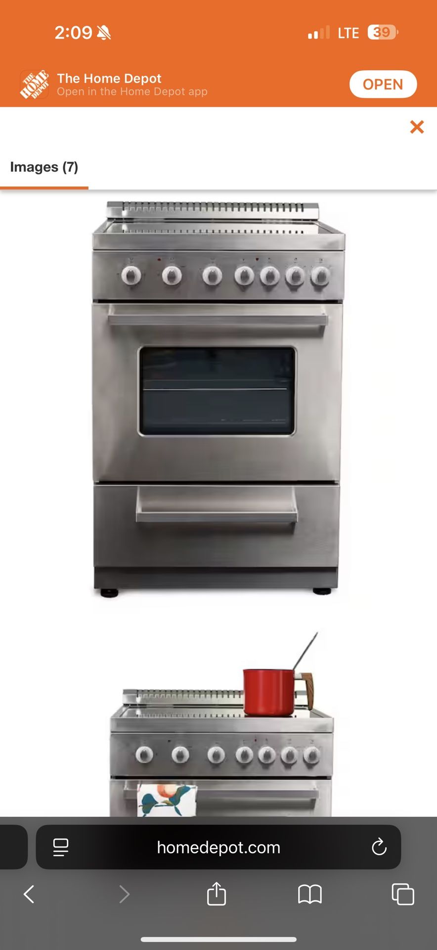Electric Stove 