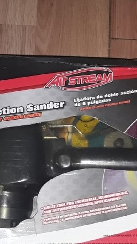 6"Dual Action Sander 