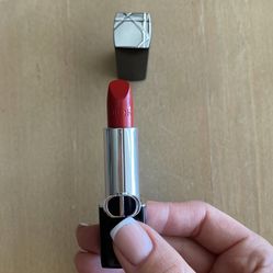 Dior satin lipstick red AMAZING, Retail $65