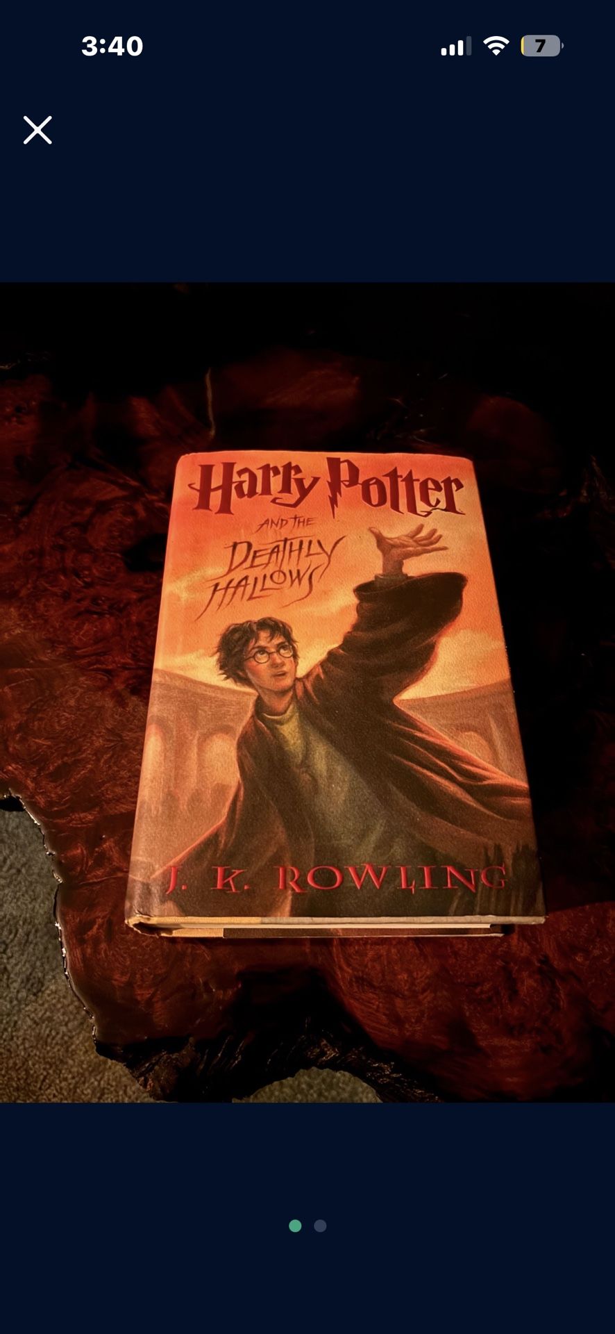 Harry Potter Signed By Author