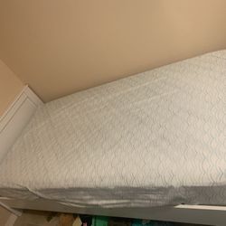 Twin Bed And dresser 