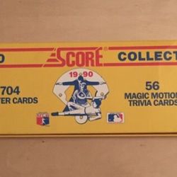 Score 1990 Baseball Card Set