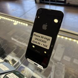 iPhone XR 64gb Unlocked 