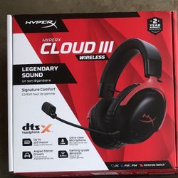 HyperX Cloud III S Wireless Gaming Headset