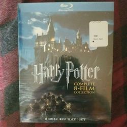 NEW HARRY POTTER 8 BLU RAY COMPLETE MOVIE COLLECTION BOX SET 