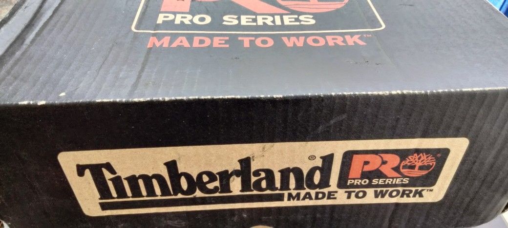 Timber Land Steel Toe Boots