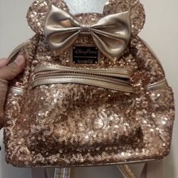 Pink Loungefly Disney Backpack 
