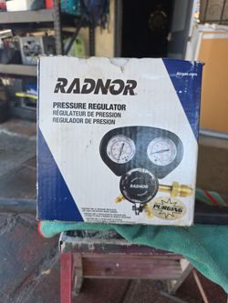 Radnor Nitrogen Purging Pressure Regulator