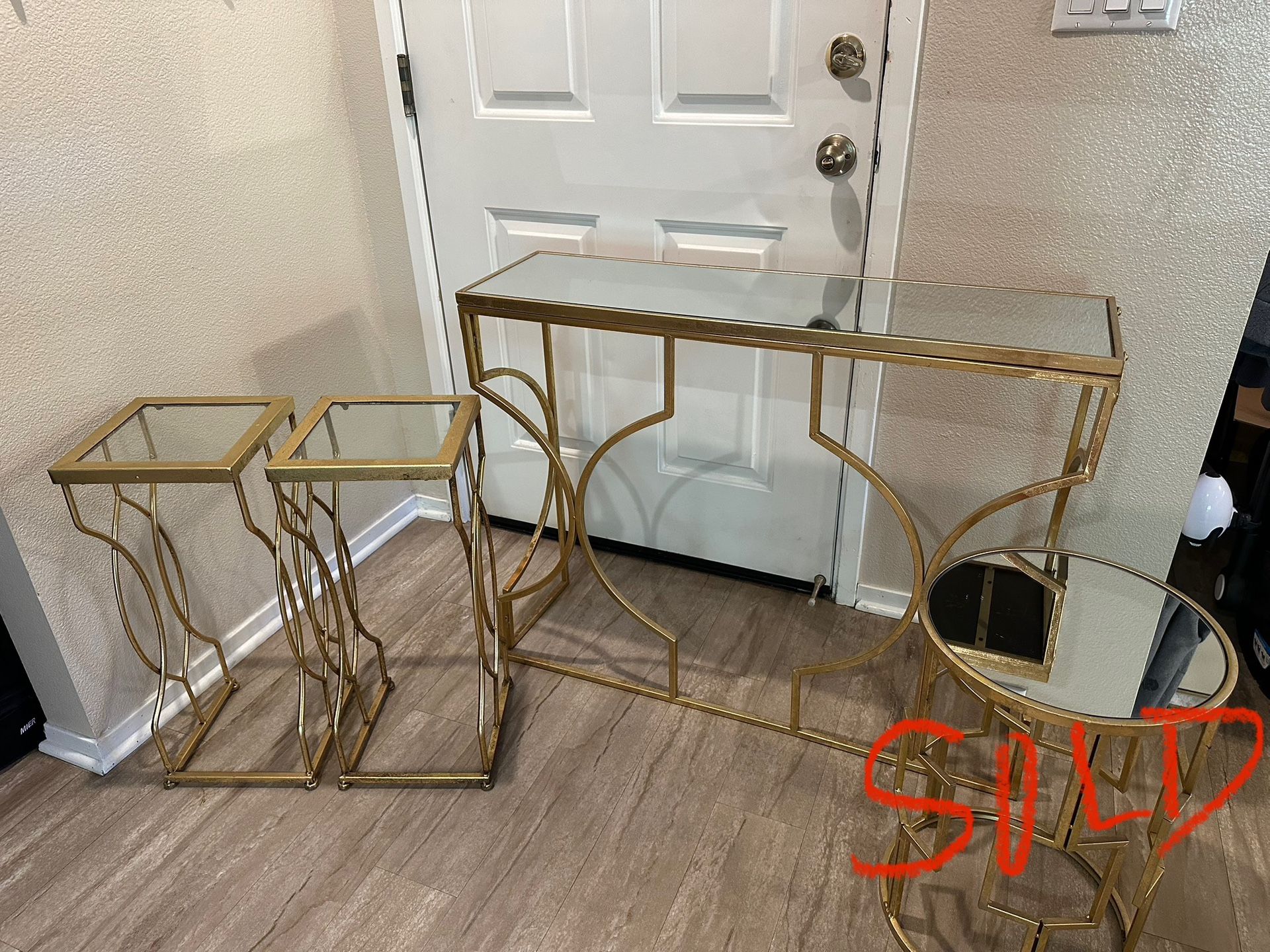 Gold Accent Tables