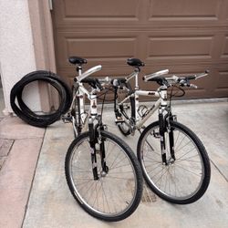 2pcs Raleigh M80 Made in USA Alumunium Mountain Bike 