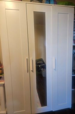Ikea white wardrobe