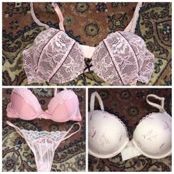 Bras 34B -3pc