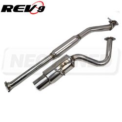 Rev9 CB-206_5 Single Exit Cat-Back Stainless Steel Exhaust Kit for Subaru BRZ (ZD8) 2022-25