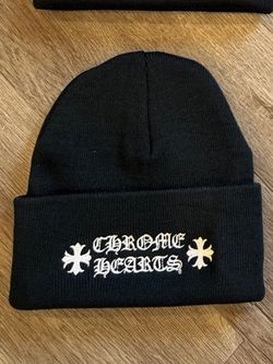 Chrome Hearts Black Knit Beanie