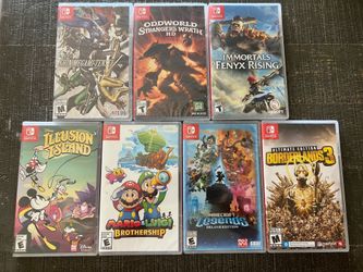 Mario Luigi Oddworld Disney Illusion Island Minecraft Borderlands 3 Ultimate Shin Megami Tensei Nintendo Switch